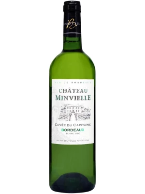 Вино Chateau Minvielle, Cuvee du Capitaine Blanc, Bordeaux AOC 2023, 0.75 л