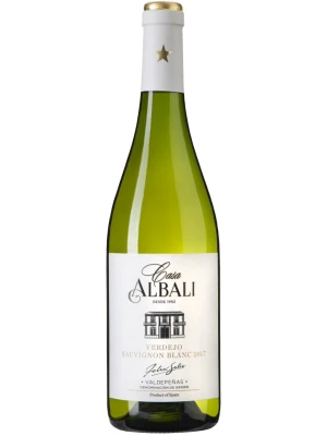 Вино Casa Albali Verdejo-Sauvignon Blanc, Valdepenas DO 2019, 0.75 л