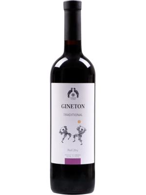 Вино Gineton, Red Dry 2019, 0.75 л