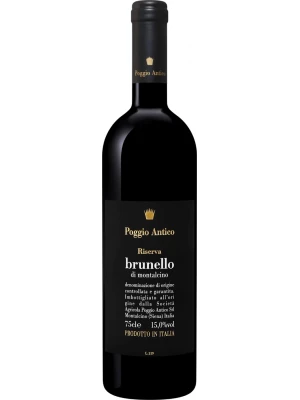 Вино Poggio Antico, Brunello di Montalcino Riserva DOCG 2017, 0.75 л