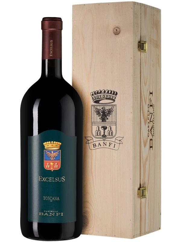 Banfi, Excelsus, Toscana IGT, wooden box