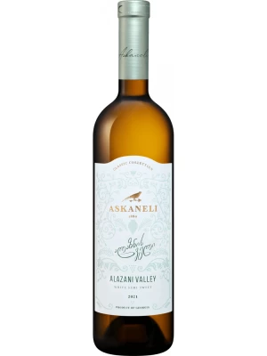 Вино Askaneli Brothers, Alazany valley White semi-sweet 0.75 л