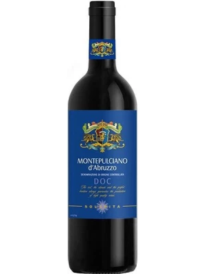 Вино Solarita Montepulciano d'Abruzzo DOC 2019, 0.75 л