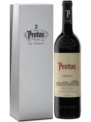 Вино Protos Crianza, gift box 2018, 1.5 л