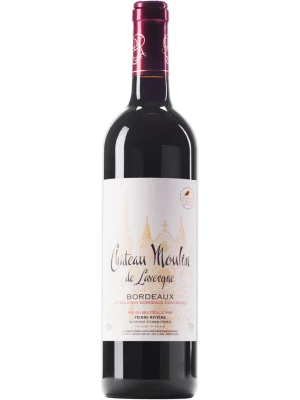 Вино Chateau Moulin de Lavergne, Bordeaux AOC 2016, 0.75 л