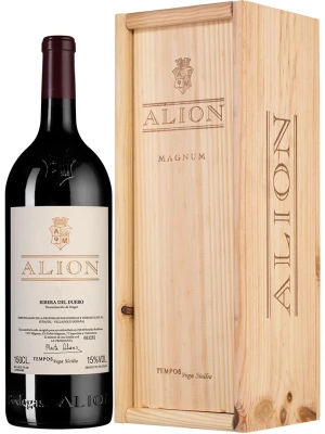 Вино Alion, Ribera del Duero DO, wooden box 2018, 1.5 л