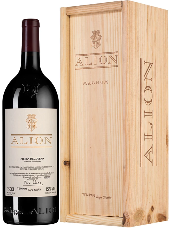 Alion, Ribera del Duero DO, wooden box