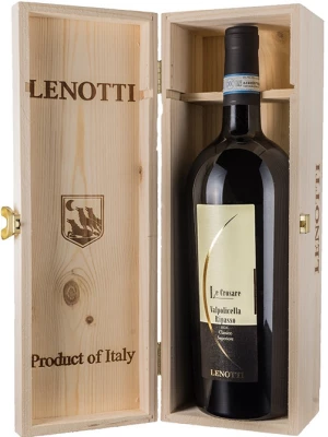 Вино Lenotti, Le Crosare Valpolicella Ripasso DOC Classico Superiore, wooden box 2015, 1.5 л