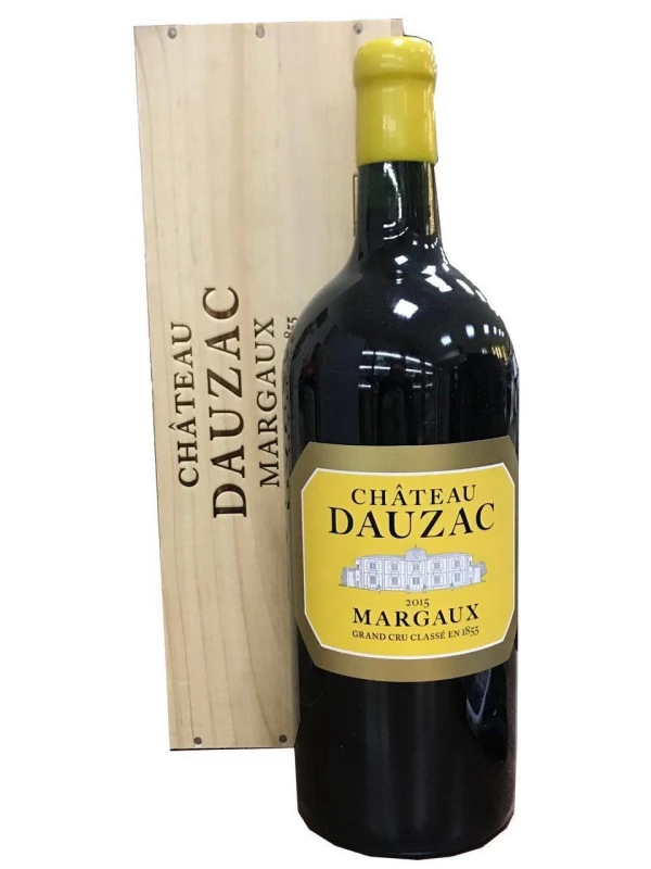 Andre Lurton, Chateau Dauzac, Margaux Grand Cru Classe AOC, wooden box