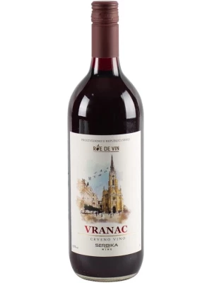 Вино Rue de Vin Vranac 1 л