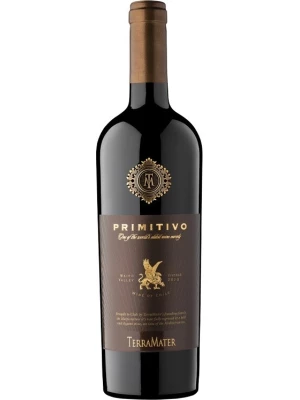 Вино TerraMater, Primitivo 2020, 0.75 л