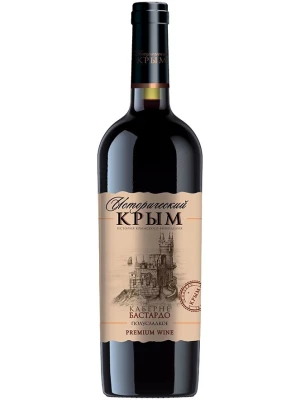 Вино Исторический Крым Каберне-Бастардо Полусладкое 0.75 л