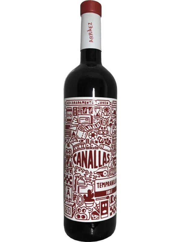 Bodegas Arraez, Canallas Tempranillo, Valencia DOP