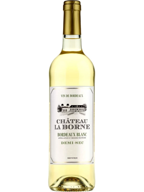 Chateau La Borne, Bordeaux AOP Blanc Demi-Sec