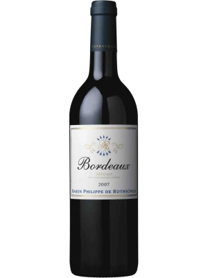 Вино Bordeaux AOC Rouge 2007, 0.75 л