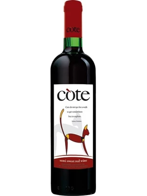Вино Cote Red Semi-Sweet 0.75 л