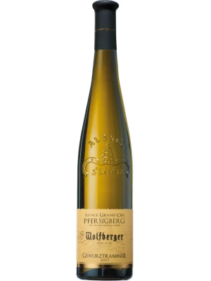 Вино Gewurztraminer Pfersigberg, Alsace Grand Cru 2017, 0.75 л