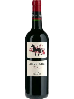 Вино Cheval Noir Bordeaux AOC 2018, 0.75 л