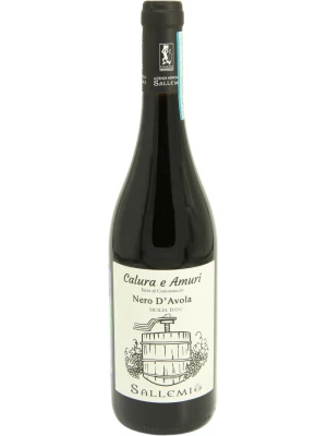 Вино Sallemi, Calura e Amuri Nero d'Avola, Sicilia DOC 2017, 0.75 л
