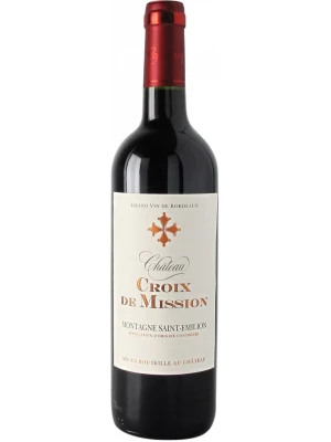 Вино Chateau Croix de Mission, Montagne Saint-Emilion AOC 2020, 0.75 л