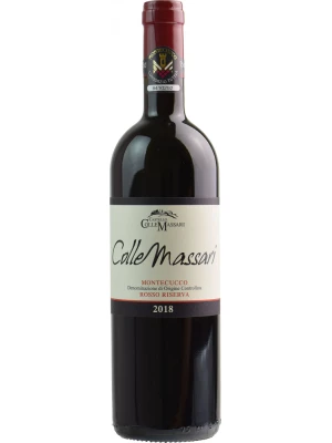 Вино Castello ColleMassari, ColleMassari, Montecucco Rosso Riserva DOC 2018, 0.75 л