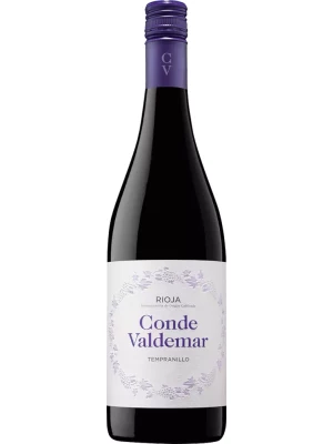 Вино Conde Valdemar Tempranillo, Rioja DOCa 2023, 0.75 л