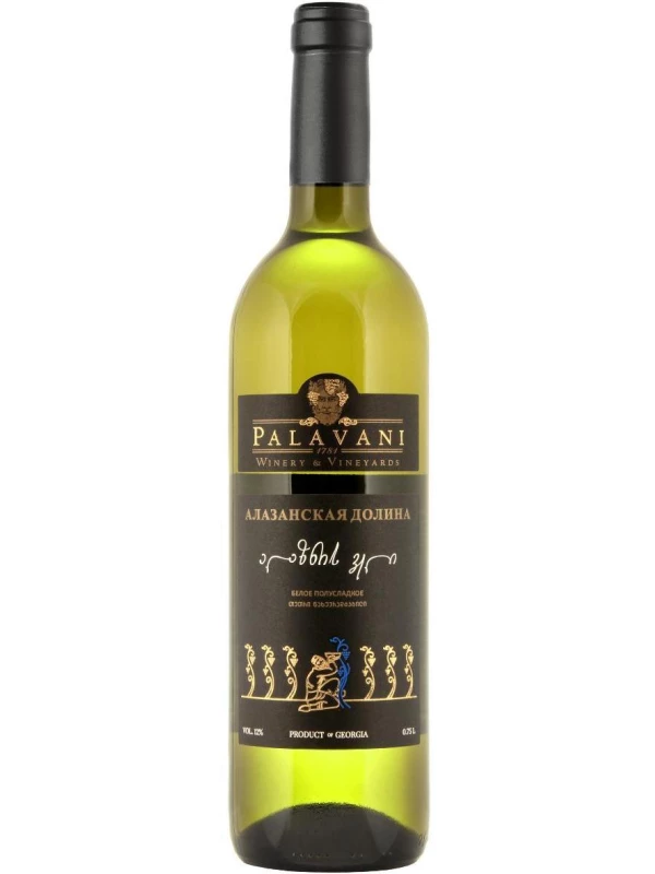 Palavani, Alazani Valley, White (Black label)