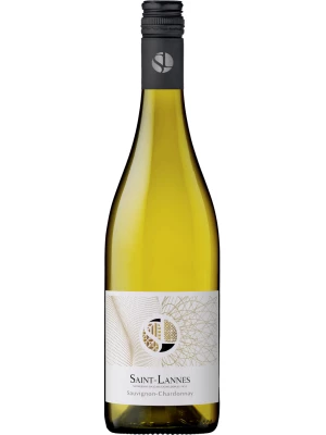 Вино Domaine Saint-Lannes, Sauvignon-Chardonnay, Cotes de Gascogne IGP 2021, 0.75 л