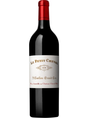 Вино Le Petit Cheval, Saint Emilion Grand Cru AOC 2018, 0.75 л