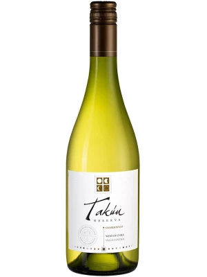 Вино Takun Chardonnay Reserva 2020, 0.75 л