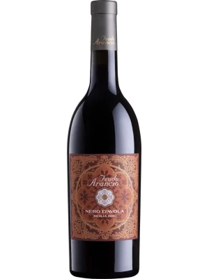 Вино Feudo Arancio, Nero d'Avola, Sicilia DOC 0.75 л
