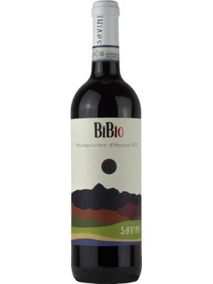 Вино Fattoria Giuseppe Savini, BiBio Montepulciano d'Abruzzo DOC 2022, 0.75 л