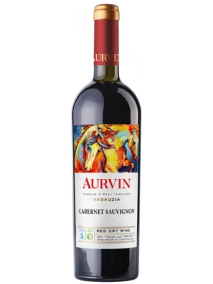 Вино Aurvin Cabernet Sauvignon, Valul lui Traian IGP 0.75 л