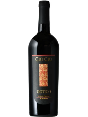 Вино Ciu Ciu, Gotico Rosso Piceno Superiore DOP 1.5 л