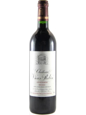Вино Chateau Vieux Robin, Medoc AOC 2012, 0.75 л