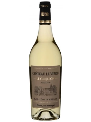 Вино Chateau Le Virou, Le Carillon Blanc, Blaye Cotes de Bordeaux AOC 2019, 0.75 л