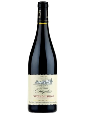 Вино Domaine Chapelas, Cotes du Rhone AOP Rouge 2024, 0.75 л