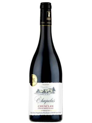 Вино Chapelas, Chusclan Cotes du Rhone Villages AOP 2021, 0.75 л