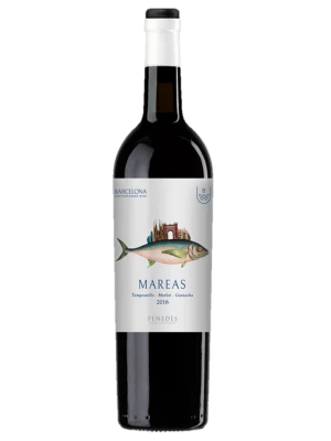 Вино Mareas Tempranillo-Merlot-Garnacha 2016, 0.75 л