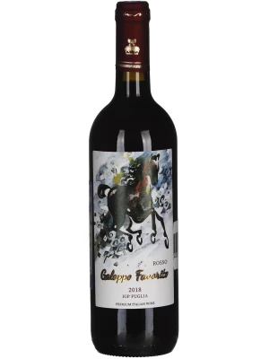 Вино Al Bano Carrisi, Galoppo Favorito Rosso, Puglia IGP 2018, 0.75 л