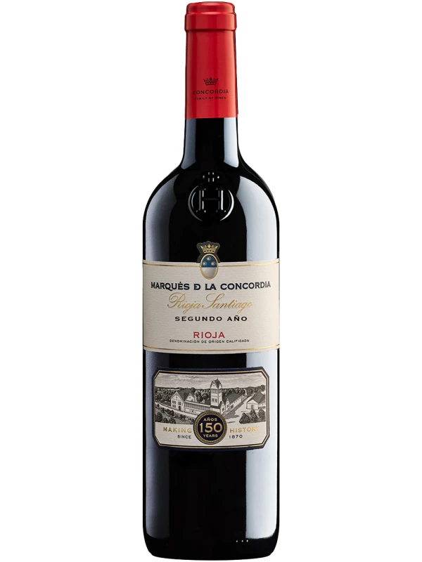 Marques de la Concordia, Rioja Santiago Segundo Ano, Rioja DOC