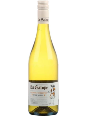 Вино Domaine de l'Herre, La Galope Colombard-Chardonnay, Cotes de Gascogne IGP 2015, 0.75 л