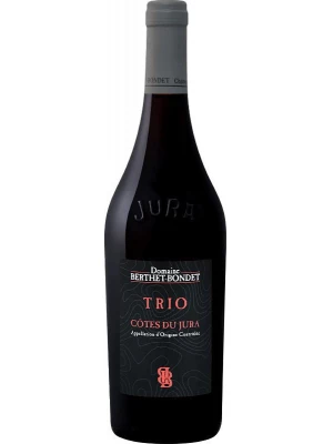 Вино Domaine Berthet-Bondet, Trio, Cotes du Jura AOC 2018, 0.75 л