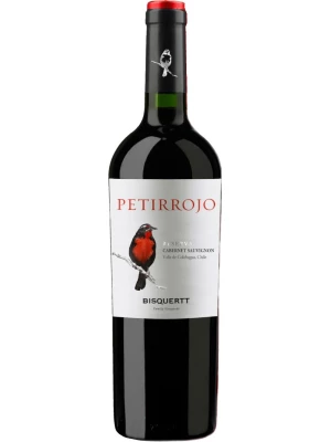 Вино Bisquertt, Petirrojo Reserva, Cabernet Sauvignon, Colchagua Valley DO 2022, 0.75 л