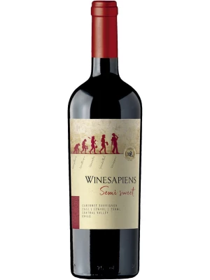 Вино Winesapiens Cabernet Sauvignon Semi-Sweet 2022, 0.75 л