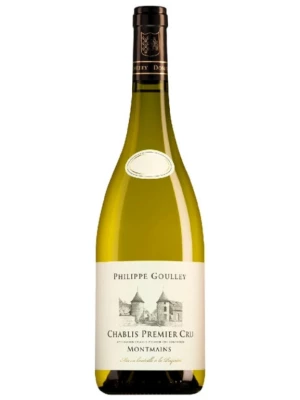 Вино Philippe Goulley, Chablis 1er Cru Montmains AOC 2021, 0.75 л