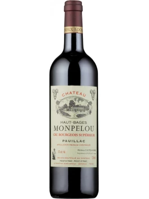 Вино Chateau Haut-Bages Monpelou, Pauillac AOC 2015, 0.75 л