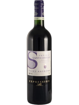 Вино Chateau Saint-Corbian, Saint-Estephe AOC 2015, 0.75 л