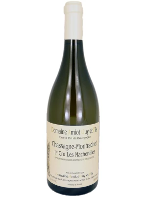 Вино Domaine Amiot Guy et Fils, Chassagne-Montrachet Premier Cru Les Macherelles AOC 2011, 0.75 л