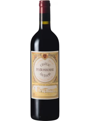 Вино Chateau Peybonhomme Les Tours, Blaye Cotes de Bordeaux AOC 2019, 0.75 л